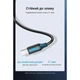 Кабель для принтера USB 2.0 AM/BM 0.5m PVC black Vention (COQBD) - изображение 4