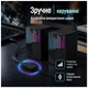 Акустическая система ColorWay SoundWave 2.0 RGB USB Black (CW-SPU06BK) - изображение 9