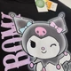 Худи для девочки C&A Kuromi Sanrio кофта с начесом BS001562 размер 146 - изображение 7