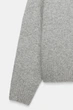 В'язаний светр Zara 2142/161 L Сірий (02142161803L) - изображение 8