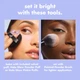 Пудра e.l.f. Сosmetics "Light" Set It Bright Powder Quad - зображення 7