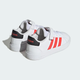 Кросівки Adidas Grand Court 2.0 El K Cloud White/Bright Red/Core Black 38.5-6-25см - изображение 3