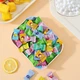 Мини-конфеты Fruit Flavored (ФРУТИКИ) 1 кг. леденцы фруктовые без сахара микс вкусов с холодком и витамином С - изображение 3