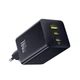 Зарядний пристрій Baseus 2xType-C/USB 100W PD GaN Black (P10182102123-00) - зображення 4