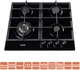 Варочная поверхность газовая Ventolux HG640 C11G CEST (BK) - изображение 2