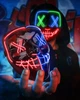 LED маска призрака AnanBros для Хэллоуина с 3 режимами свечения - изображение 3