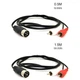 Кабель аудіо-адаптер DIN 5pin-RCAx2 M/M 1.5m 5pin - изображение 3