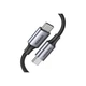 Дата кабель USB-C to USB-C 3.0m 5A 100W US316 Black Ugreen (90120) - изображение 1