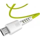 Дата кабель USB 2.0 AM to Micro 5P 1.0m Soft white/lime Pixus (4897058531176) - изображение 2