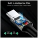 Дата кабель USB-C to USB-C 1.5m 100W US316 Space Gray Ugreen (70428) - зображення 3