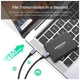 Дата кабель USB-C to USB-C 1.5m 100W US316 Space Gray Ugreen (70428) - зображення 5