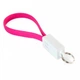 Дата кабель USB 2.0 AM to USB-C 0.18m pink Extradigital (KBU1788) - изображение 1