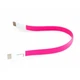 Дата кабель USB 2.0 AM to USB-C 0.18m pink Extradigital (KBU1788) - изображение 3