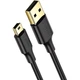 Дата кабель USB 2.0 AM to Mini 5P 3.0m 2A PVC black Ugreen (UGR-10386) - изображение 1