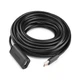Дата кабель USB 2.0 AM to AF 15.0m Active black Ugreen (10323) - зображення 4