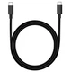 Дата кабель USB-C to USB-C 1.0m US300 100W 5A (Black) Ugreen (80371) - зображення 1