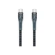Дата кабель USB-C to USB-C 1.3m Lotto PD-B89CC Black Proda (PD-B89 (C-C)-BK) - изображение 1