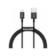 Дата кабель USB 2.0 AM to Lightning 1.0m 2.4A Superior Series Black Baseus (CALYS-A01) - зображення 1