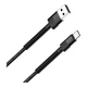 Дата кабель USB 2.0 AM to USB-C 1.0m 2.4А black ColorWay (CW-CBUC063-BK) - зображення 3