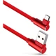 Дата кабель USB 2.0 AM to USB-C 1.0m 90° corner Extradigital (KBU1763) - изображение 6