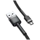 Дата кабель USB 2.0 AM to Micro 5P 2.0m 1.5A grey-black Baseus (CAMKLF-CG1) - зображення 1