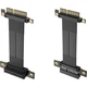 Райзер ZHENWEI PCIe 3.0 x4 разъем 90° вниз, 5 см - изображение 1