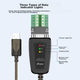 Кабель-адаптер DTECH DT-5019C USB на RS232/422/485, 9-контактный COM-порт, 1.5 м - изображение 3