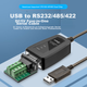 Кабель-адаптер DTECH DT-5019C USB на RS232/422/485, 9-контактный COM-порт, 1.5 м - изображение 7