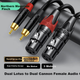 Аудиокабель Beishanque 2RCA — 2×XLR, 3 м (BSQ-K806) - изображение 2