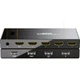 KVM-перемикач Shengwei DHK1204G 4-портовий HDMI-USB 4K/60 Гц Чорний - зображення 2