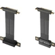 Райзер ZHENWEI PCIe 3.0 x4 роз'єм 90° вниз 30 см (ZW-PCIE145) - зображення 2