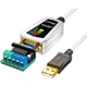 Перетворювач USB на RS485/RS422 від DTECH, кабель-адаптер RS485 на послідовний USB, кабель інтерфейсу зв\'язку модуля COM-порту, 1,2 метра DT-5019 - зображення 1