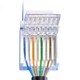 Модуль Biaze RJ-45 Cat 6 безинструментальный 90° 10 шт. - изображение 2