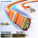 Патч-корд Ult-Unite Cat 6a 10 Гбит/с медь экранированный 30 м Оранжевый (4071-1462) - изображение 3