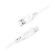 Дата кабель USB 2.0 AM to Lightning 1.2m 2.4A TPE C3-02 White Acefast (6974316280835) - изображение 2