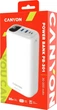 УМБ Canyon Power Bank PB-301 30000 mAh PD QC White (CNE-CPB301W) - зображення 4