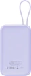 УМБ Canyon OnPower 101 built-in cable 10000 mAh PD22.5W Purple (CNS-CPB101PU) - зображення 6