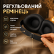 Маска для сна 3D с эффектом памяти объёмная анатомическая повязка на глаза без давления дышащая ночная маска для глаз для медитации путешествий и дома чёрная Kayfovo BC-1 - изображение 6