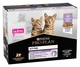 Вологий корм для кошенят Purina Pro Plan Kitten Healthy Start МУЛЬТИПАК з індичкою - 10x85 г - зображення 1
