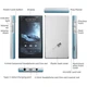 Аудіоплеєр FiiO JM21 Sky Blue, 3/32 ГБ, Android 13, 2×CS43198, DSD256, Bluetooth 5.0, Wi-Fi - изображение 9