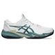 Кроссовки для тенниса Asics ( 1041A371-107 ) COURT FF 3 CLAY размер 42.5, цвет WHITE/FOGGY TEAL - изображение 1