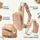 Сумка через плечо для женщин из экокожи Vintage 22790 Светло-коричневый - изображение 3