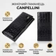 Жіночий шкіряний гаманець для карток купюр та монет CANPELLINI 21525 Чорний - зображення 4