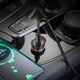 Автомобільний зарядний пристрій HOCO NZ16 з кабелем Type-C to Type-C, Metal Grey - зображення 8