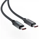 Data - кабель ACEFAST C19-03 Type-C to Type-C 60W, Black - зображення 4