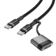 Data - кабель ACEFAST C22-05 USB-C to USB-C, Black - зображення 4