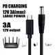 Кабель для роутера з тригером PD USB-C to DC 12V 3A 5.5x2.1 (5.5x2.5) - зображення 4