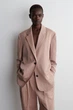 Блейзер жіночий COS oversized fluid blazer 1294891001 Eur 36 Рожевий - зображення 1