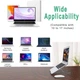 Регулируемая складная подставка Laptop Stand для ноутбука 10–17,3| , 6 уровней высоты, черная - изображение 5