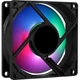 Корпусный вентилятор AeroCool Frost 8 FRGB 80 мм 1500 об/мин Sleeve Bearing Black/White (ACF1-FS10117.11) - изображение 4